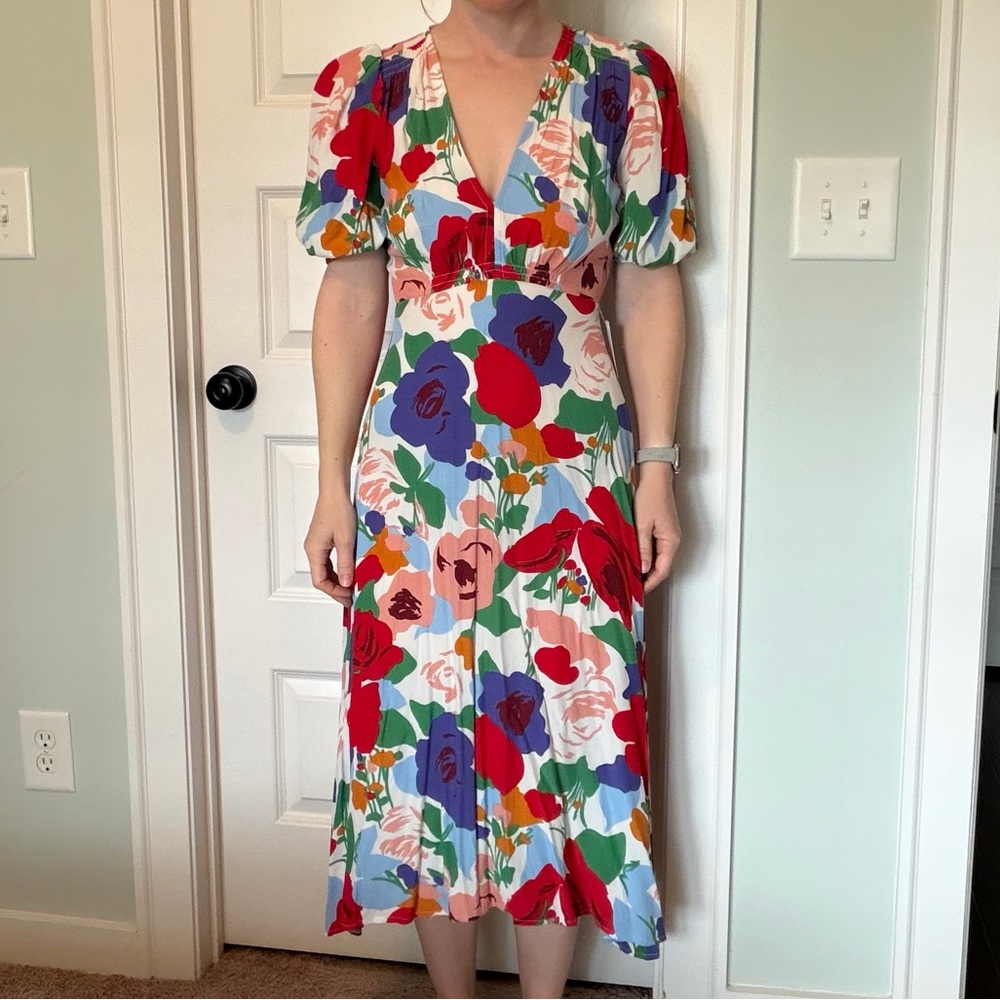 Anthropologie | Faithfull the Brand Multicolor Floral Dress